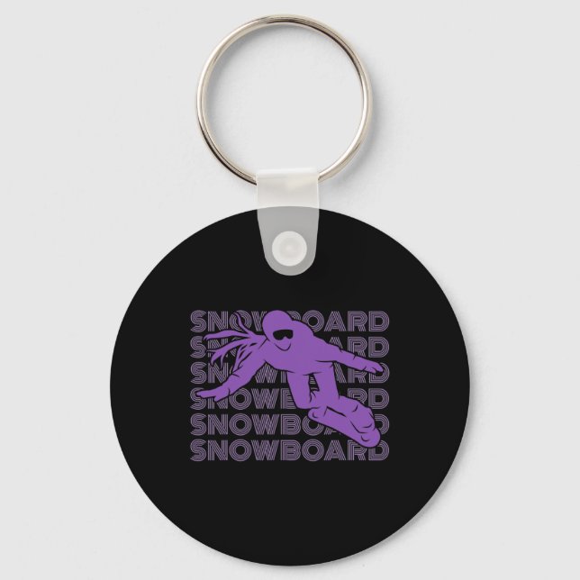 Chaveiro Snowboard Women Snowboard Snowboard 2 (Frente)