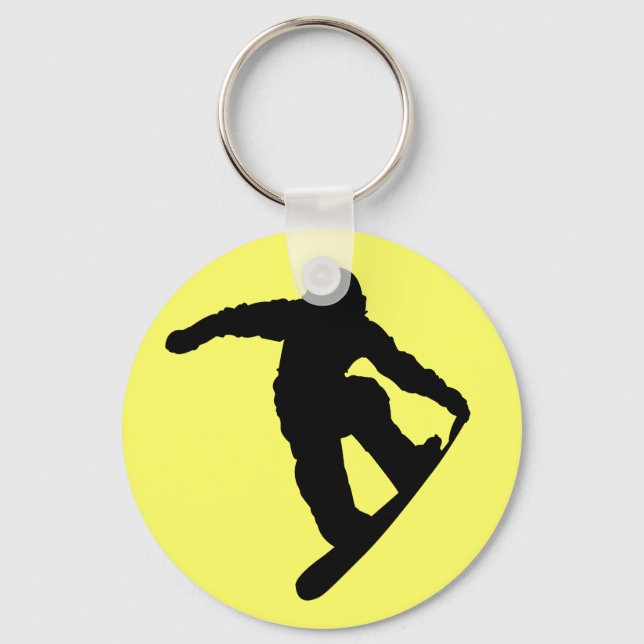 Chaveiro Snowboarder (Frente)