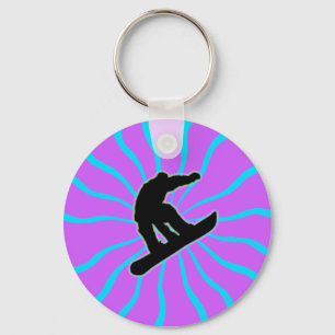 CHAVEIRO SNOWBOARDER RETRO