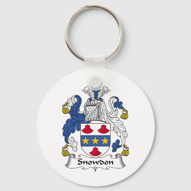 Chaveiro Snowdon Family Crest (Frente)