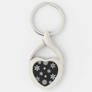 CHAVEIRO SNOWFLAKES DO INVERNO
