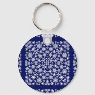 Chaveiro Snowflakes Lace