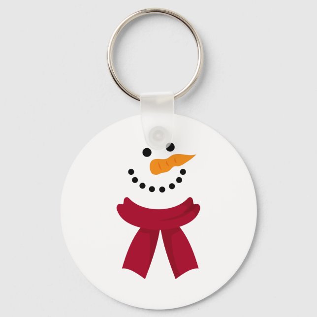 Chaveiro Snowman Christmas (Frente)