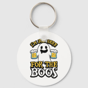 Chaveiro Só estou aqui para os Boos - Ghost Booze - Hallowe