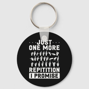 Chaveiro Só Mais Uma Reputação Que Prometo Design Para Surd