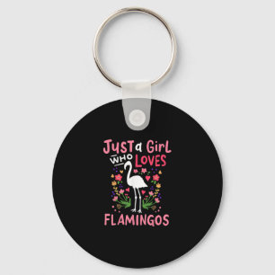 Chaveiro Só Uma Garota Que Ama Flamingo