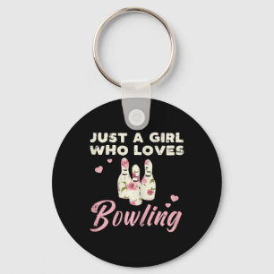 Chaveiro Só Uma Menina Que Adora Boliche Boliche Meninas K