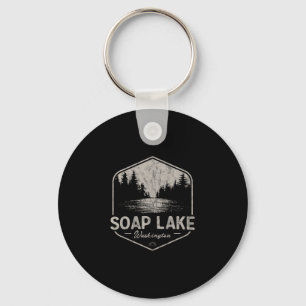 Chaveiro Soap Lake Washington Ao Ar Livre Vintage 3