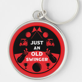 Chaveiro Sobre o Morro do Golfer de Aniversário