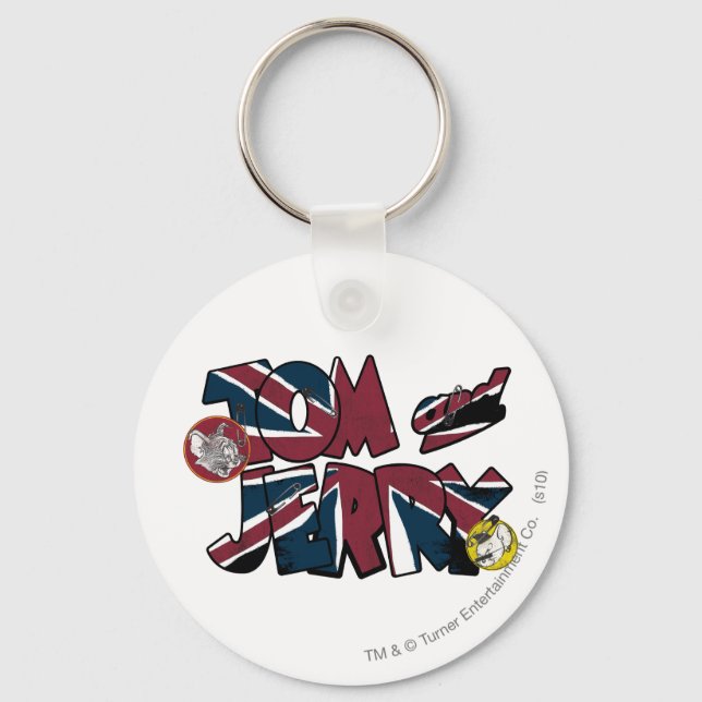 Chaveiro Sobrecarga de Tom e Jerry UK 2 (Frente)