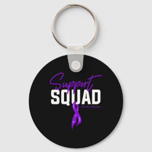 Chaveiro Sobredosagem Mês de Suporte Esquadrão Roxo