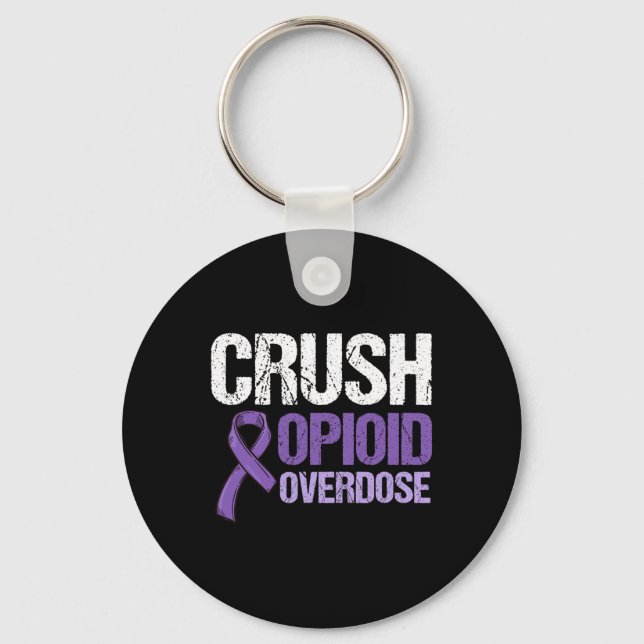 Chaveiro Sobredosagem Opióide Sobrevivência do Guerreiro 11 (Frente)