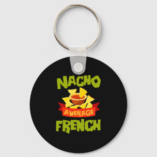 Chaveiro Sobrenome engraçado de aniversário francês médio n