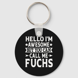 Chaveiro Sobrenome Fuchs Chame a Equipe da Família Fuchs So