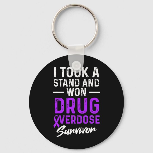 Chaveiro Sobrevivência ao Guerreiro da Sobredosagem de Medi (Frente)