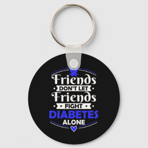 Chaveiro Sobrevivência da Diabetes Insulina-Dependente - Ad