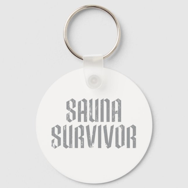 Chaveiro Sobrevivente da Sauna 06 (Frente)