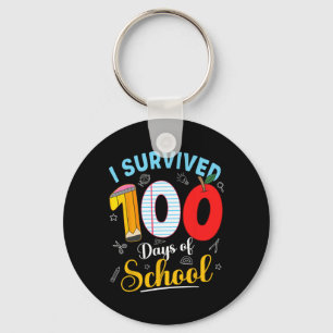 Chaveiro Sobrevivi 100 Dias De Camisas Escolares Professor