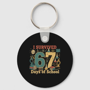 Chaveiro Sobrevivi 67 Dias De Escola Engraçado 67 Meme Ciên