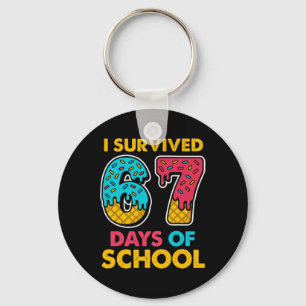 Chaveiro Sobrevivi 67 Dias De Sorvete De Gotejamento Escola