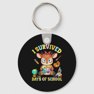 Chaveiro Sobrevivi Seis Sete Dias De Escola Veado Bonito Es