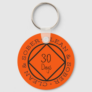 Chaveiro Sobriety Keychain Custom Personalized Keepsake