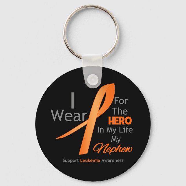 Chaveiro Sobrinho - Herói da Minha Vida - Leucemia (Frente)