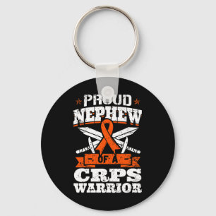 Chaveiro Sobrinho Orgulhoso De Um Guerreiro CRPS RSD Awarne