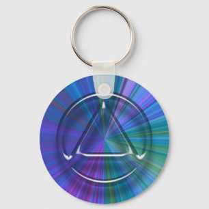 Chaveiro sóbrio da sobriedade da recuperação