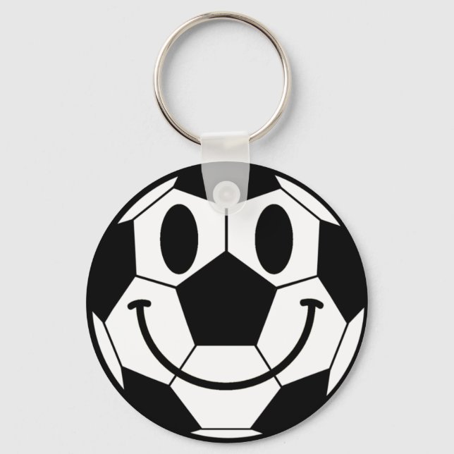 Chaveiro Soccer Ball Face (Frente)