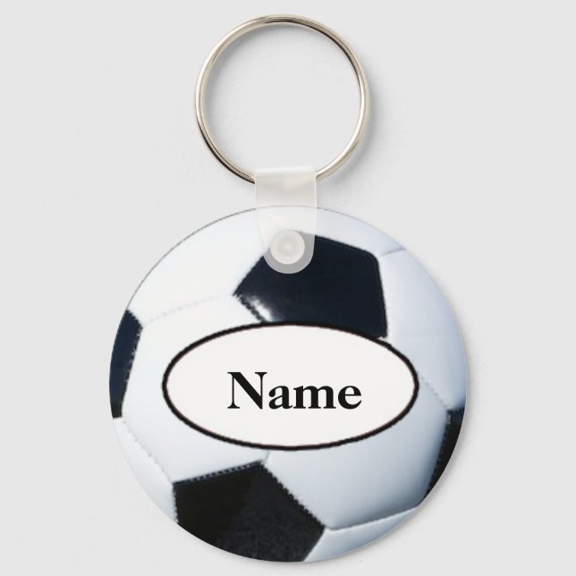 Chaveiro Soccer ball with your name on it (Frente)