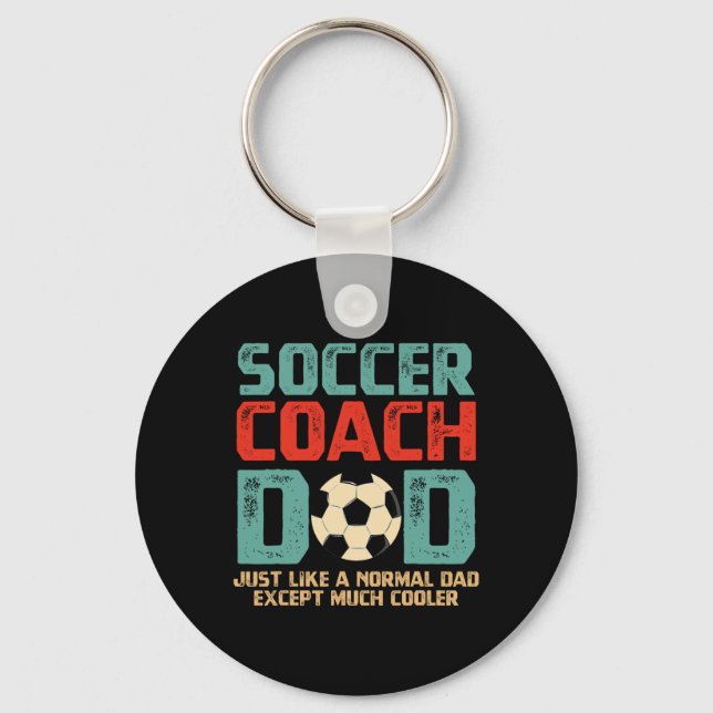 Chaveiro Soccer Coach Dad  (Frente)