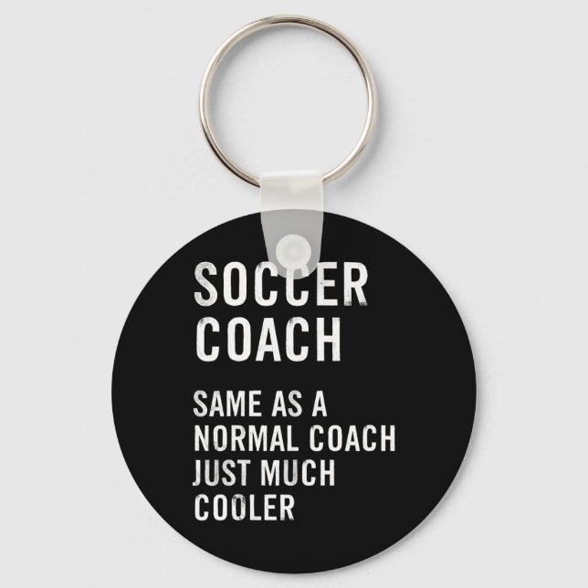 Chaveiro Soccer Coach Definition Funny  (Frente)