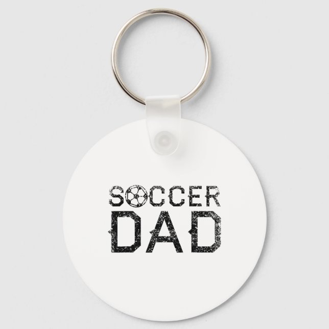 Chaveiro Soccer Dad Player Daddy Father  (Frente)