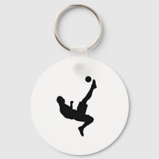 Chaveiro Soccer Player Silhouette Keychains