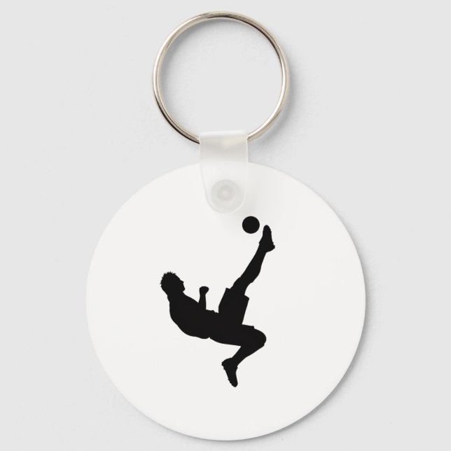 Chaveiro Soccer Player Silhouette Keychains (Frente)