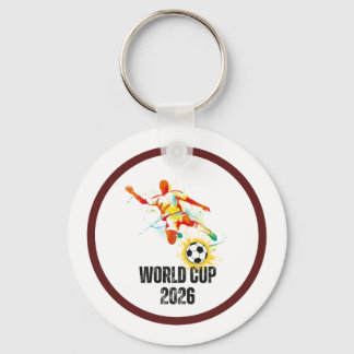 Chaveiro Soccer World cup 2026 Souvenir keychain