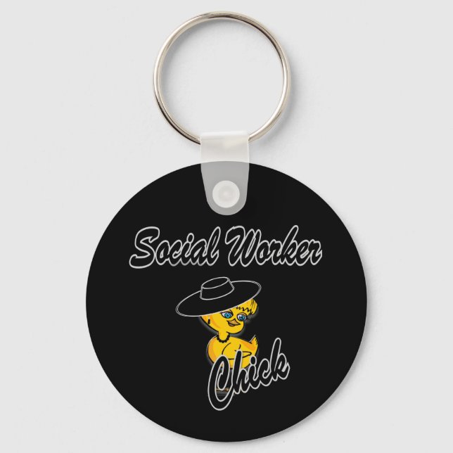 Chaveiro Social Worker Chick #4 (Frente)