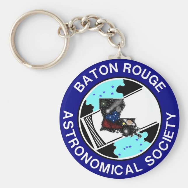 Chaveiro Sociedade Astronômica Baton Rouge (Frente)