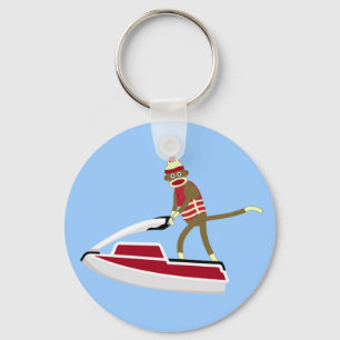 Chaveiro Sock Monkey Jetski