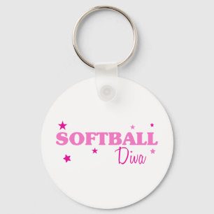 Chaveiro Softball Diva
