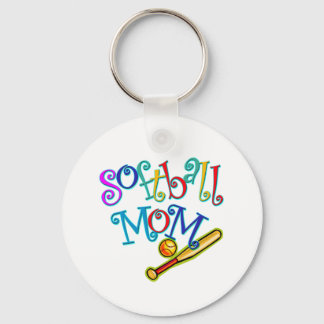 Chaveiro Softball Mom