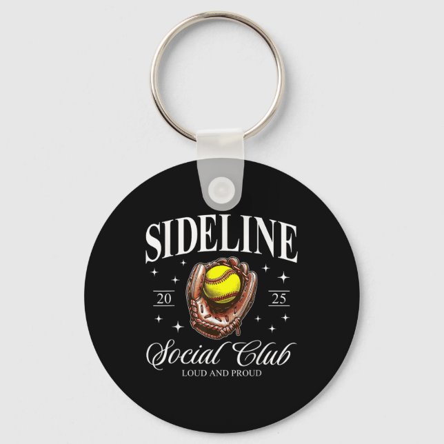 Chaveiro Softball Retrolateral 2025 Loud E Ortod Softba (Frente)