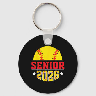 Chaveiro Softball Sênior 2026 Cl De 26 Menina de Softbol Sê
