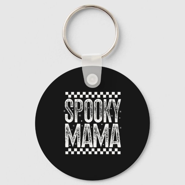Chaveiro Soky Mama Retro Halloween Season Witch Quote Sayin (Frente)