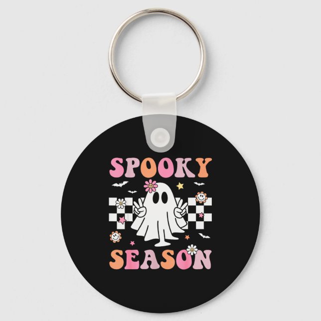 Chaveiro Soky Season Happy Halloween Retro Ghost Soky Women (Frente)
