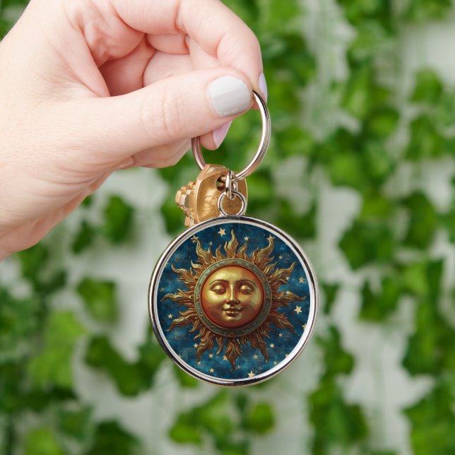 Chaveiro Sol Celestial (Mão)