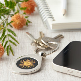 Chaveiro Sol De Mayo Argentina Sun, Bandeira Argentina