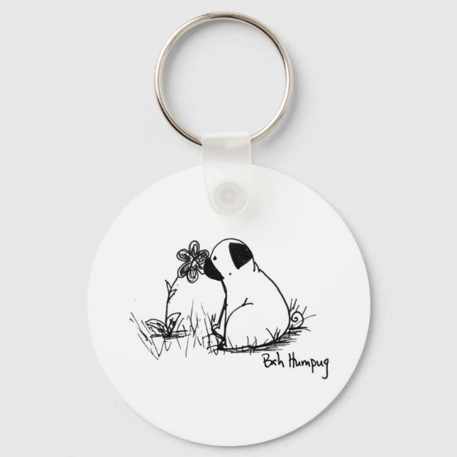 Chaveiro Sol e Flores (Frente)