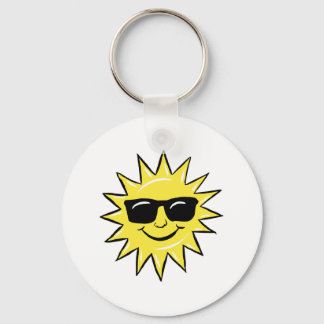 Chaveiro Sol em óculos